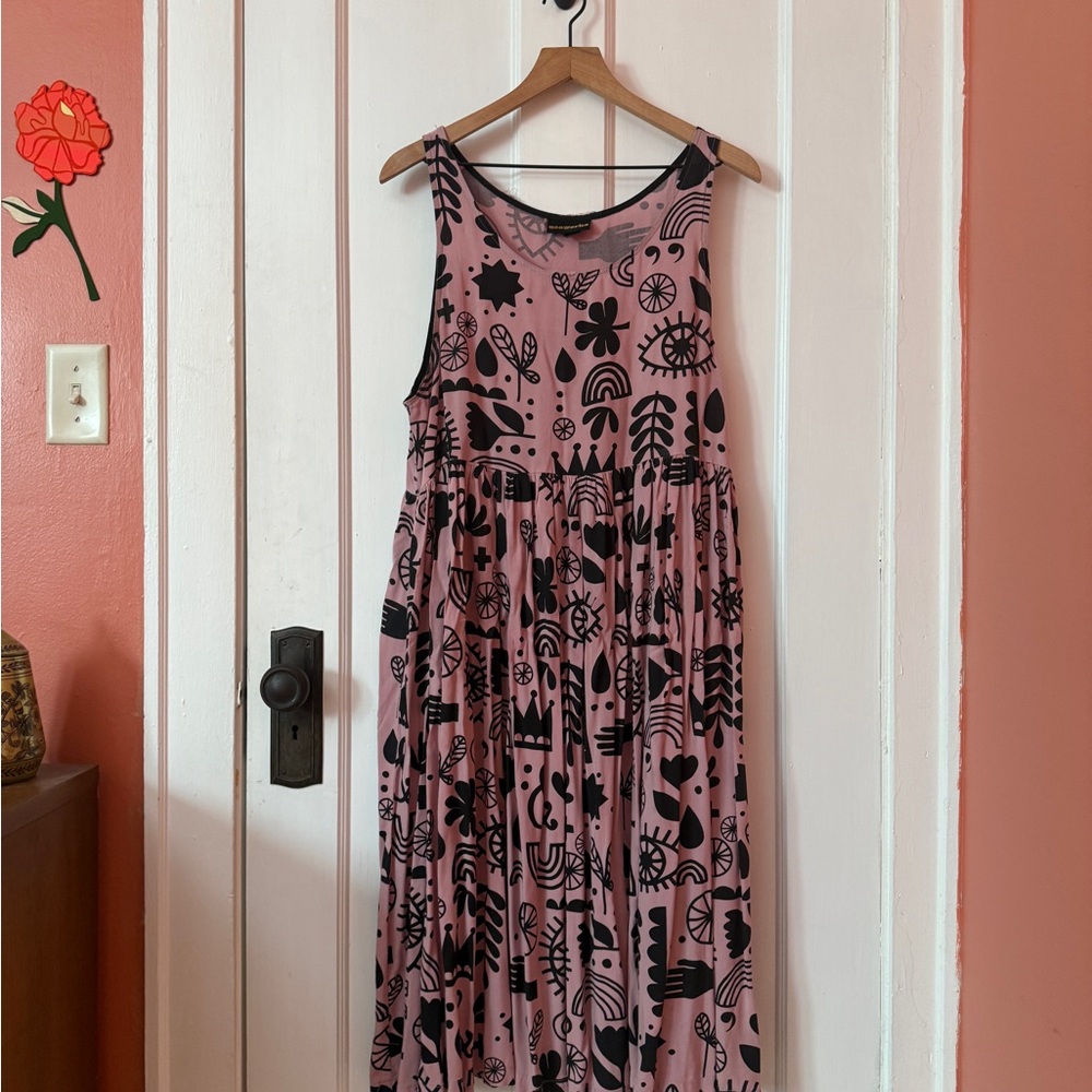 NOOWORKS Pink Flash Naomi Dress - XL
